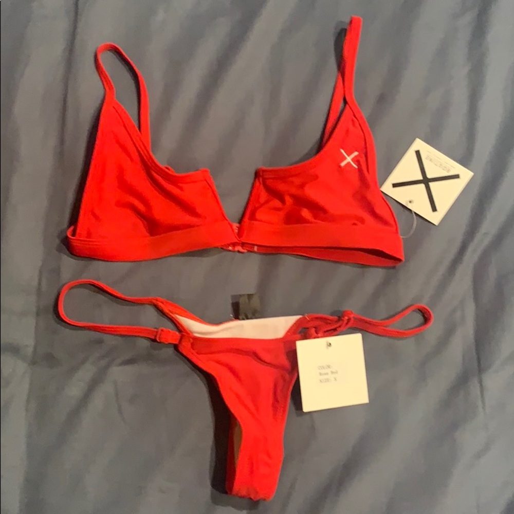 Boutine LA Red Bikini Set - NWT